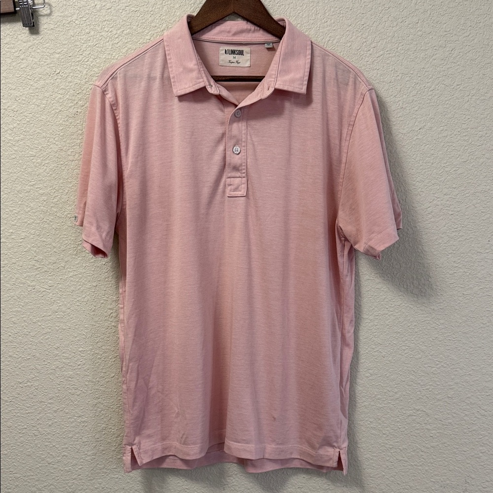 Linksoul polo size medium luxury cotton